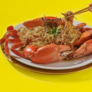 Signature Braised Bee Hoon Crab 焖米粉螃蟹