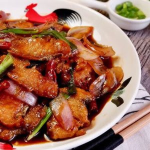 Fried Cod Fish Dried Chilli 炸鳕鱼宫保