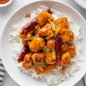 Mongolian Style (Chicken:Pork:Fish) Rice 蒙古（鸡丁:猪肉:鱼片）饭