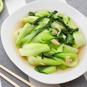 nai bai stir fried with garlic 奶白炒蒜茸