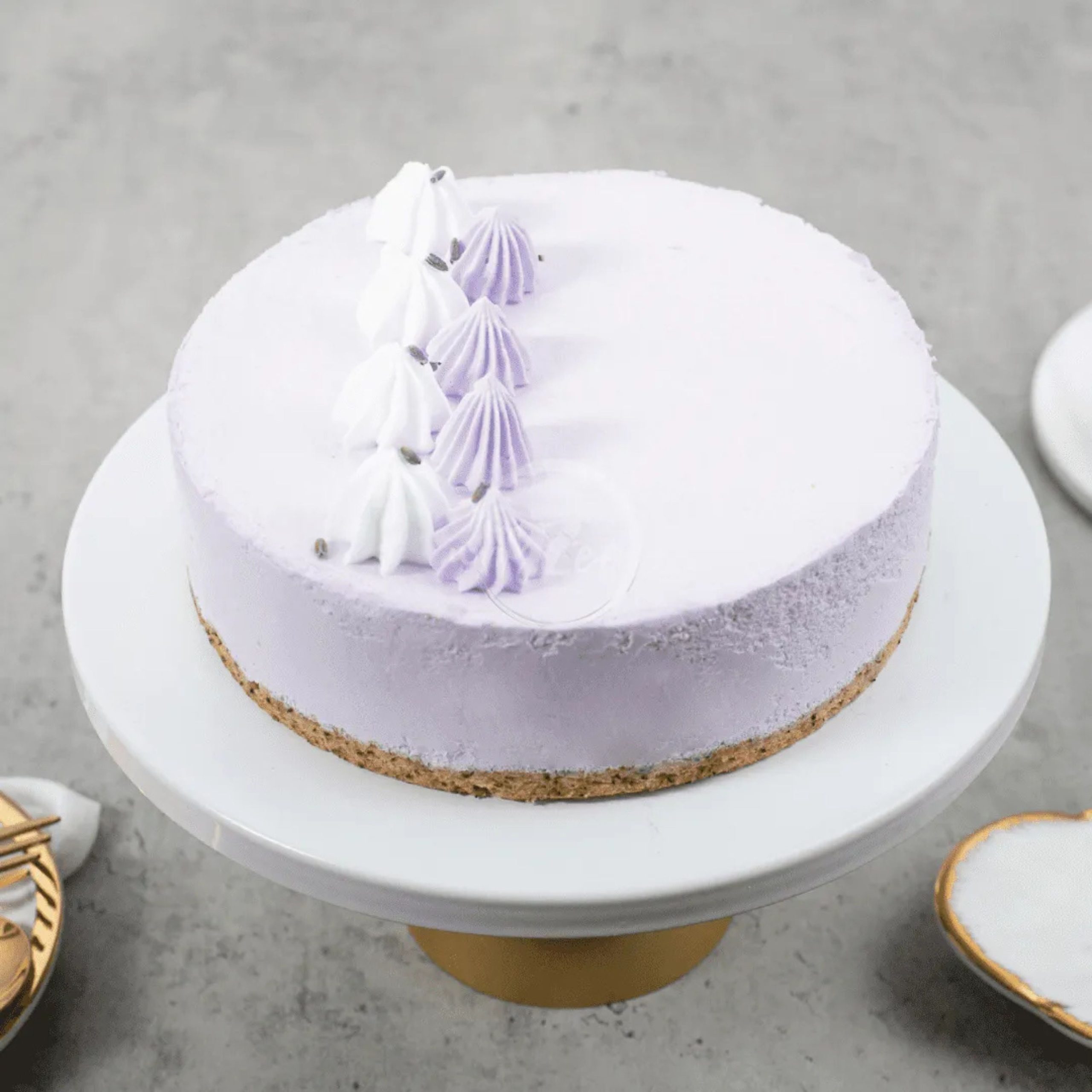 Lavender Earl Grey Cake