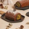 Peanut Butter Kit Kat Log Cake